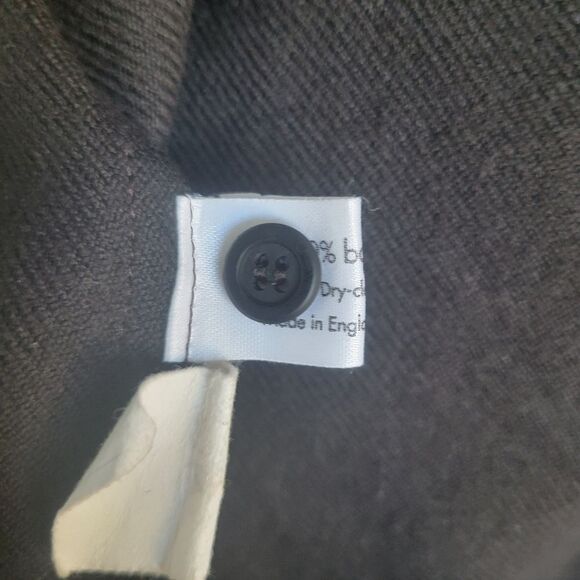 Eskandar Boxy Oversized Baby Camel Jacket/Shirt In Dark Espresso - Picture 8 of 9